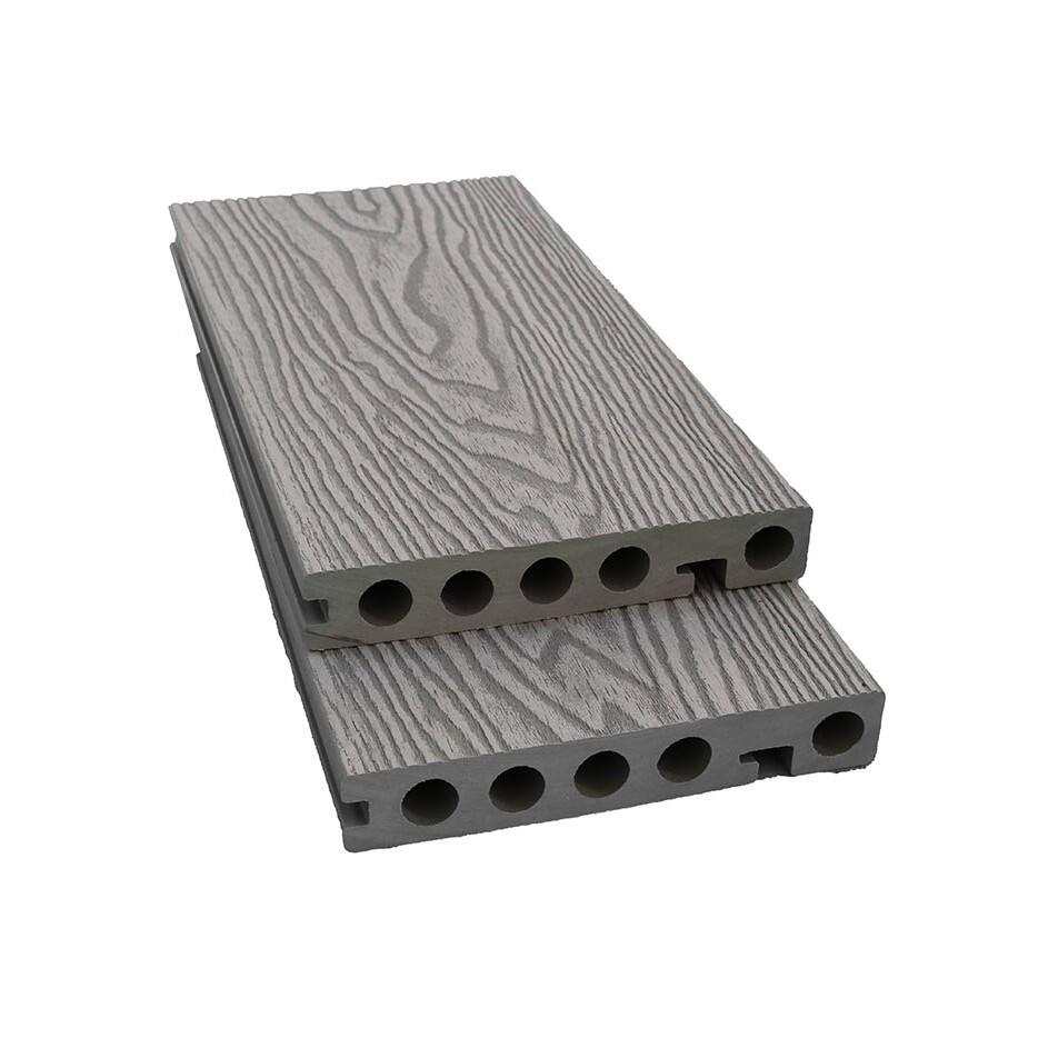 Wessex® Verde Evolved Composite Decking, White, bullnose board