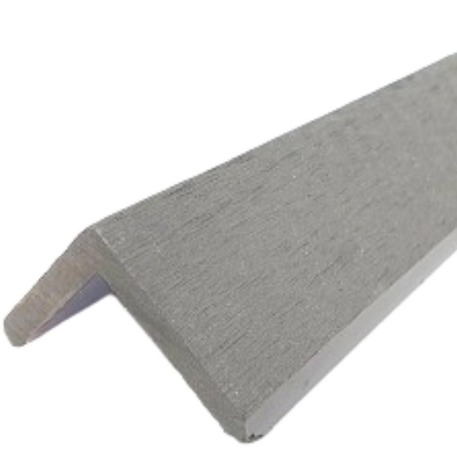 Wessex® Verde Evolved Composite Decking, Slate Grey, 3.6m Board L-trim board