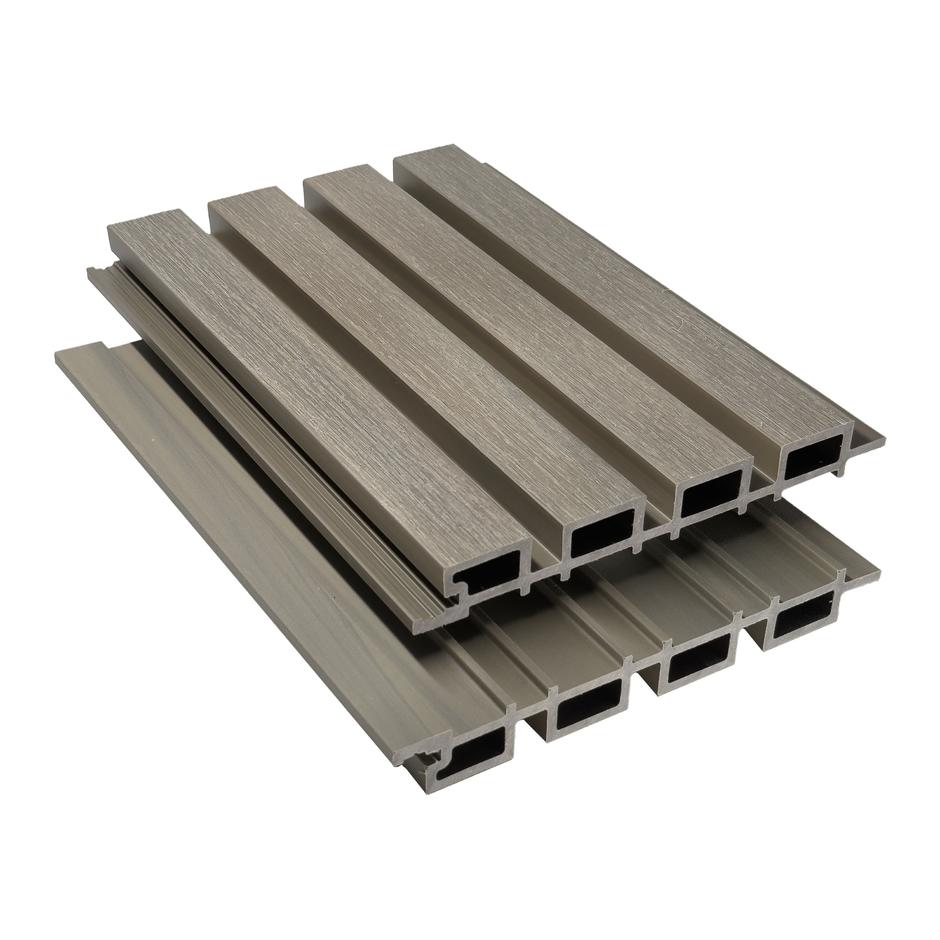 Wessex® Verde Slatted Cladding, Antique, cladding boards, composite cladding