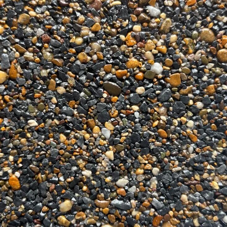 VUBA Resin Kit, Bastille black, grey, gold, brown resin bound aggregates