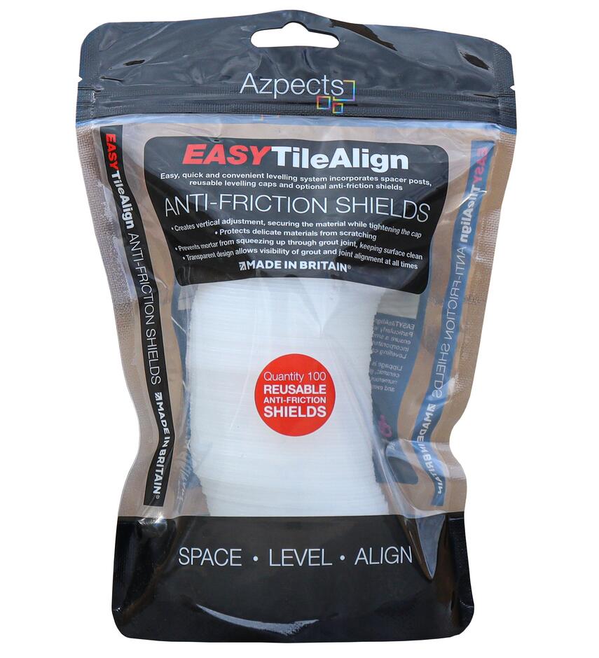 Azpects EASYTileAlign anti-friction shields