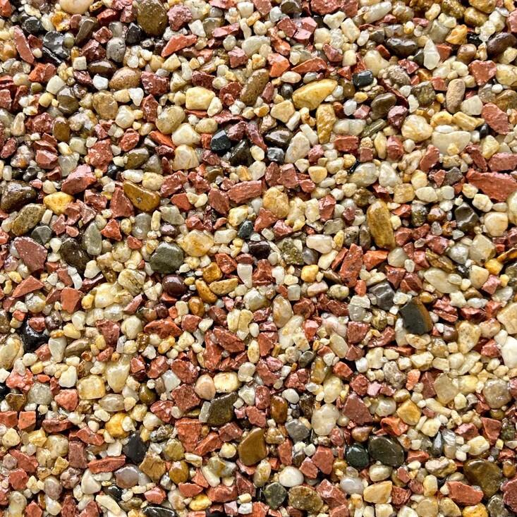 VUBA Resin Kit, Sedona resin bound aggregates