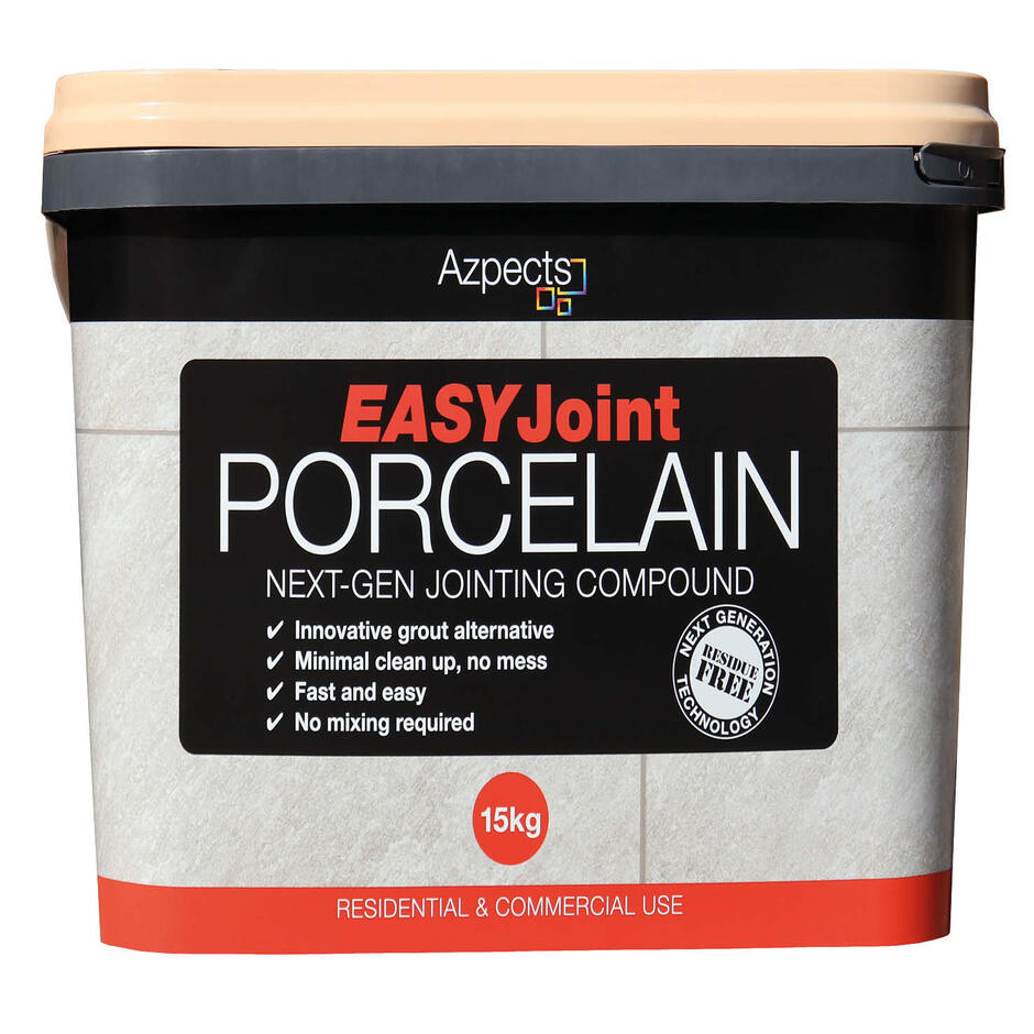 DISCOUNTED EASYJoint White Gold Porcelain Grout, 15kg tub