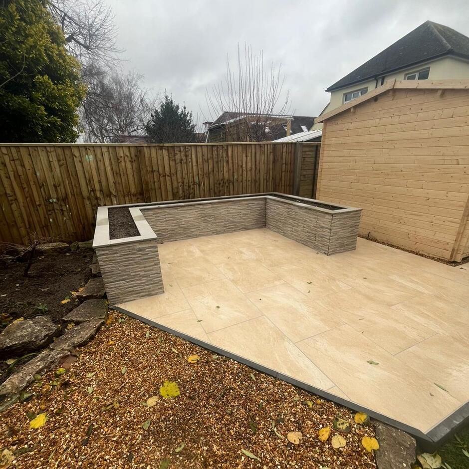 Sienna™ Jupiter Latte Porcelain Paving cream beige porcelain slabs