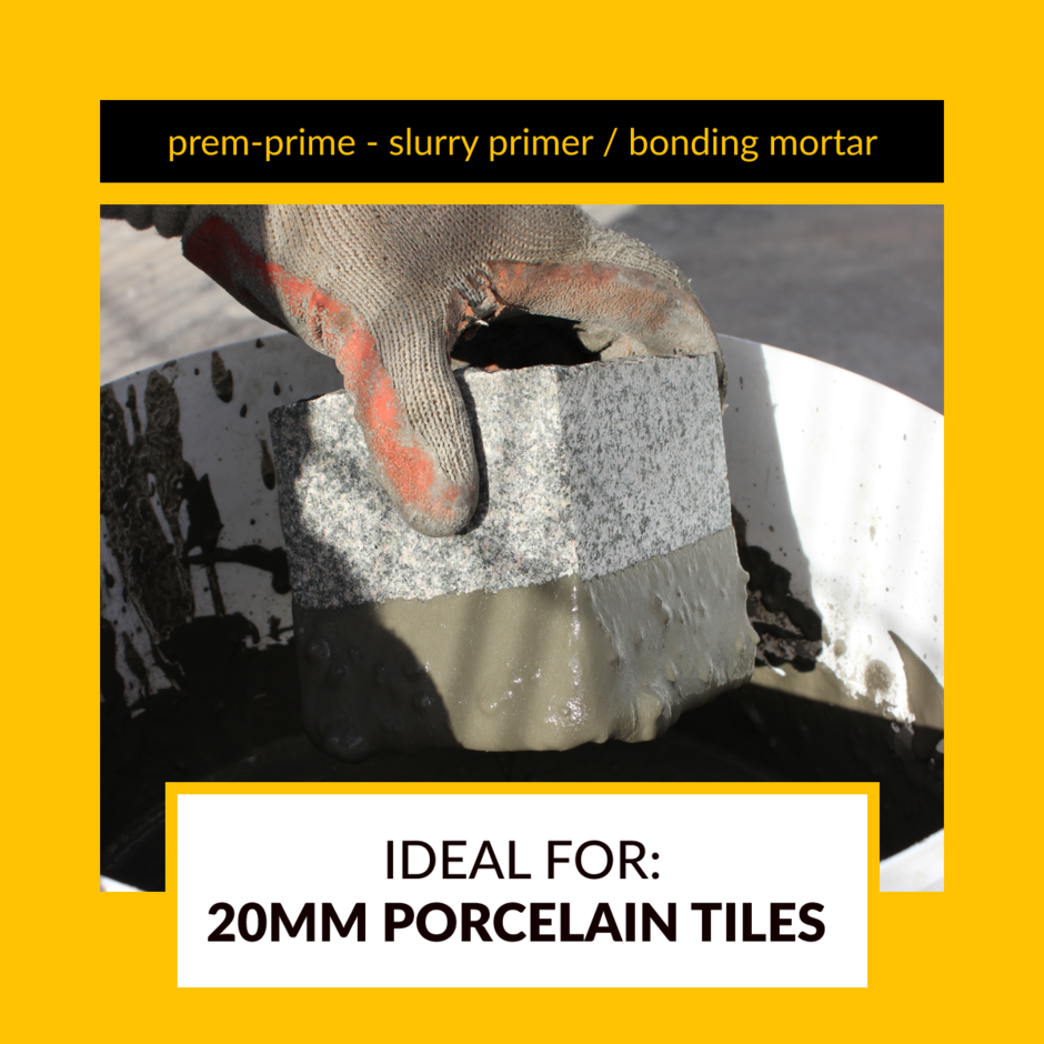 UltraScape Premprime Paving Slurry Primer, 17kg Tub application tiles