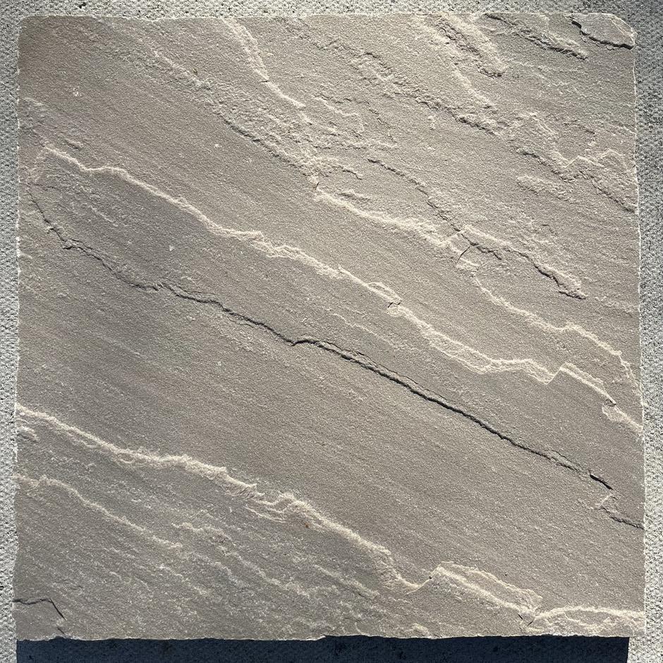 DISCOUNTED Fernlea Raj Green Sandstone Paving, 290 x 290 slabs