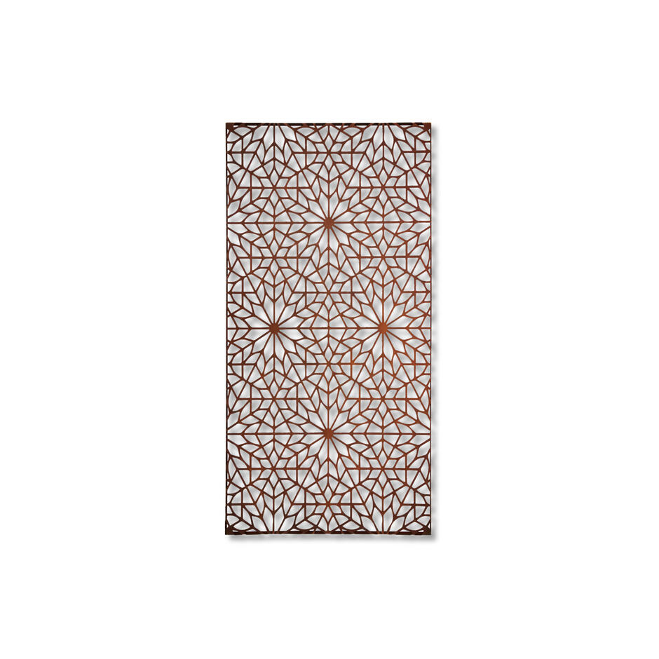 cor-ten metal screen