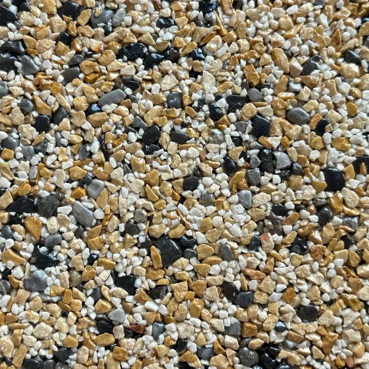 VUBA Resin Kit, Montecristo; resin bound aggregates surfacing