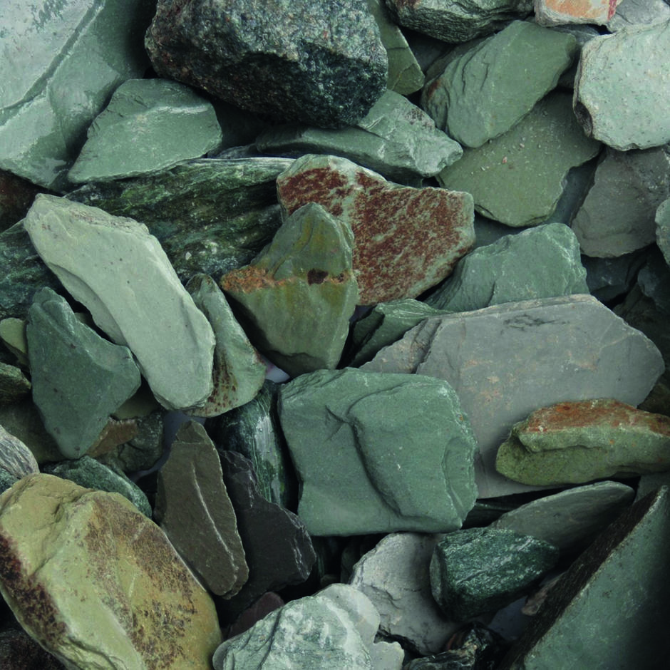 40mm Green Slate up-close wet