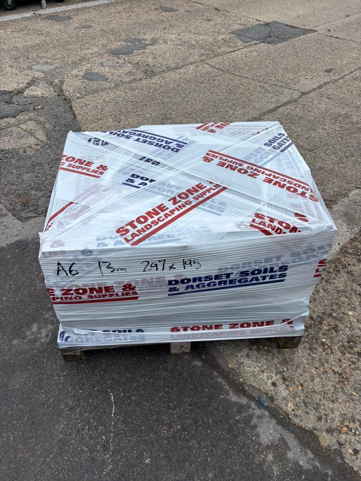 DISCOUNTED Sienna™ Anthracite Porcelain Paving, 297mm x 195mm,13m - Only 1 Pack Available wrapped pack