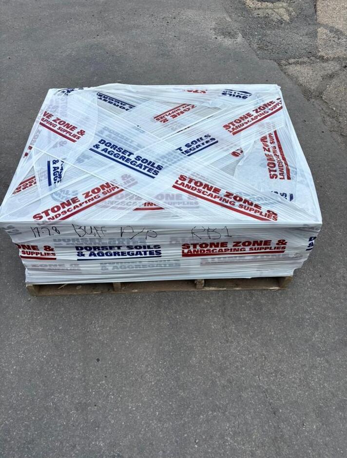 DISCOUNTED Rippon Buff Patio Pack Porcelain, 17.28m - Only 1 Pack Available