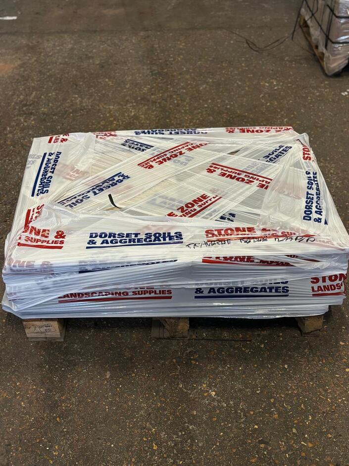 DISCOUNTED Travertine Beige Patio Pack, 12m - Only 1 Pack Available