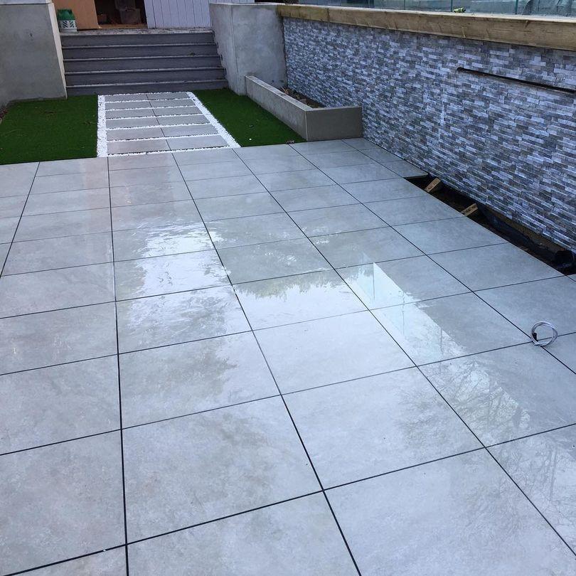 DISCOUNTED Sienna Ocean Mist Porcelain Paving, 900 x 600, 23.76m - Only 1 Pack Available
