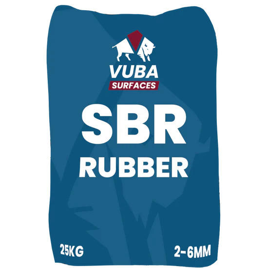 VUBA GrassMac 2-6mm Styrene-Butadiene Rubber (SBR), 25kg