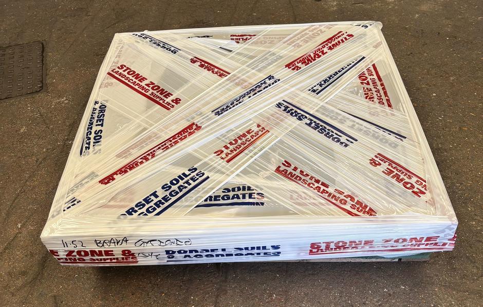 DISCOUNTED Brava Grigio Porcelain Paving, 600 x 600, 11.52m - Only 1 Pack Available wrapped pack