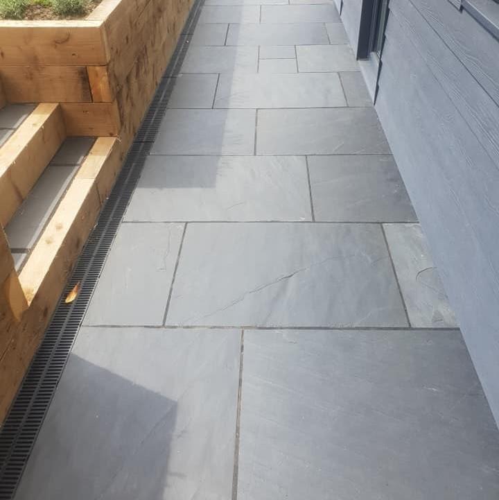 Grey Slate Paving Stone Zone & Landscaping Supplies